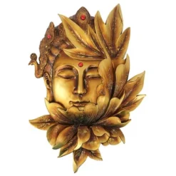 Design Toscano Enlightened Deities Wall Sculptures: Guan Yin