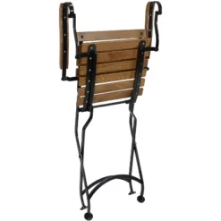 Sunnydaze Decor Sunnydaze Indoor/Outdoor Essential Chestnut Wood Folding Bistro Chair And Table - Dark Brown - 3pc 11 Sunnydaze Decor Sunnydaze Indoor/Outdoor Essential Chestnut Wood Folding Bistro Chair And Table - Dark Brown - 3pc -Crosley Sales Store GUEST 34c4ba11 ee4c 4814 8b38 c688ec258c99