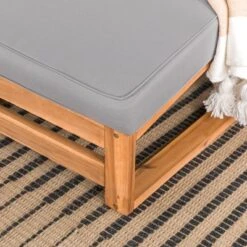 Galia 2pc Square Leg Acacia Wood Chair And Ottoman With Cushions - Brown - Saracina Home 22 Galia 2pc Square Leg Acacia Wood Chair And Ottoman With Cushions - Brown - Saracina Home -Crosley Sales Store GUEST 34f09a2c 5eb2 4765 8bf5 0e22052dcc27