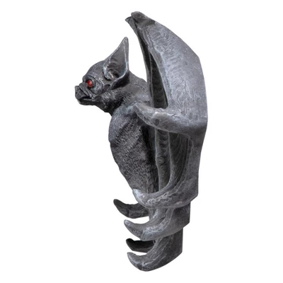 Design Toscano Vampire Bat Sculptural Hooked Wall Hanger: Large 5 Design Toscano Vampire Bat Sculptural Hooked Wall Hanger: Large - Image 5