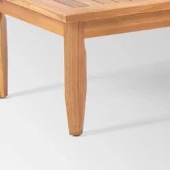 Aston 2pc Acacia Mid-Century Modern Loveseat Set - Teak/Cream - Christopher Knight Home -Crosley Sales Store GUEST 35fedd00 2342 4923 8d82 a5f203c7110c