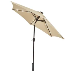 Costway 9' Solar LED Lighted Patio Market Umbrella Tilt Adjustment Crank Lift 19 Costway 9' Solar LED Lighted Patio Market Umbrella Tilt Adjustment Crank Lift -Crosley Sales Store GUEST 36ac5b50 02fa 4b9c a0d4 1f0adc1a705d