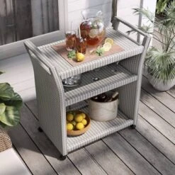 Maksville Outdoor Serving Cart - MiBasics -Crosley Sales Store GUEST 37b4727a 8171 4e5f aa4d e7afb8efa363