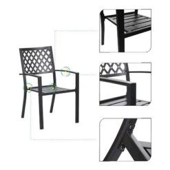 7PC Metal Patio Dining Set With Rectangular Expandable Table & 6 Chairs - Captiva Designs 11 7PC Metal Patio Dining Set With Rectangular Expandable Table & 6 Chairs - Captiva Designs -Crosley Sales Store GUEST 3802ebcc 9753 4988 b76d 9590fd8a8c79