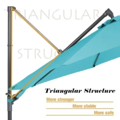 Aoodor Patio 10FT Off-set Hanging Aluminum Cantilever Umbrella（ Not Include A Base） -Crosley Sales Store GUEST 38f46feb bac1 429d b6ee 61cf8822cd37