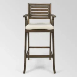 Hermosa 4pk Acacia Wood Patio Barstools - Christopher Knight Home -Crosley Sales Store GUEST 39cd7c8f edf3 4280 946d 97e9f1974007