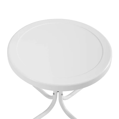 Griffith 3pc Outdoor Rocking Chair Set - White - Crosley 6 Griffith 3pc Outdoor Rocking Chair Set - White - Crosley - Image 6