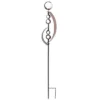 Wind & Weather Iron And Five Stainless Steel Sphere Sculptural Garden Stake