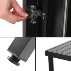 7PC Metal Patio Dining Set With Rectangular Expandable Table & 6 Chairs - Captiva Designs 13 7PC Metal Patio Dining Set With Rectangular Expandable Table & 6 Chairs - Captiva Designs -Crosley Sales Store GUEST 3e1af214 5793 454c 8a42 76c6156439bb