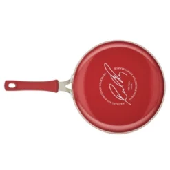 Rachael Ray Cook + Create Aluminum Nonstick Saute Pan With Lid 3qt Red -Crosley Sales Store GUEST 3e4fd731 38b2 44f9 a4f0 a748de58ed29
