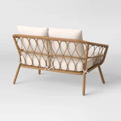 Britanna Patio Loveseat, Outdoor Furniture - Natural - Opalhouse™ -Crosley Sales Store GUEST 3e5f70ee 1fe6 4751 87aa 639e042763e5