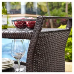 Crosley Palm Harbor Outdoor Wicker Bar Cart -Crosley Sales Store GUEST 3e7d427f 0510 440c 8936 c52f5946746d