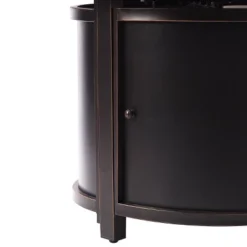 5pc Set With 44" Round Outdoor Aluminum Fire Pit Table & Four Swivel Rocking Chairs & Wind Blocker Lid - Oakland Living 14 5pc Set With 44" Round Outdoor Aluminum Fire Pit Table & Four Swivel Rocking Chairs & Wind Blocker Lid - Oakland Living -Crosley Sales Store GUEST 3e938f0b d34c 4ea9 be2c 11d9942c01a0