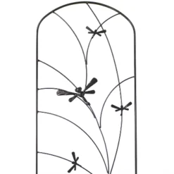 Sunnydaze Decorative Steel Metal Dragonfly Delight Design Garden Trellis - 55.75" H - Black - 2-Pack 7 Sunnydaze Decorative Steel Metal Dragonfly Delight Design Garden Trellis - 55.75" H - Black - 2-Pack -Crosley Sales Store GUEST 413f8eb1 3f2c 4c5e 85fa a9e1470ad48d