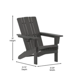 Emma And Oliver Set Of 2 Adirondack Chairs With Cup Holders, Weather Resistant HDPE Adirondack Chairs 17 Emma And Oliver Set Of 2 Adirondack Chairs With Cup Holders, Weather Resistant HDPE Adirondack Chairs -Crosley Sales Store GUEST 42d63e55 c34c 4ebc 8e88 9348476b4b73