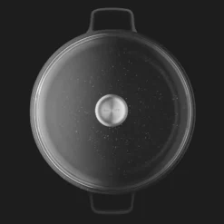 BergHOFF GEM 11" Non-stick Two-Handle Sauté Pan 4.9Qt., Black, Glass Lid -Crosley Sales Store GUEST 4342f073 2a37 4296 8b32 419b1d83cd9a