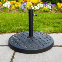 Rashida Round Lattice Weave Umbrella Stand - Saracina Home 7 Rashida Round Lattice Weave Umbrella Stand - Saracina Home -Crosley Sales Store GUEST 441a417b d165 4a85 8050 b85d52c0231e