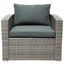 7-Piece Patio Wicker Sofa Set With Cushions, Table And Storage Box - ModernLuxe -Crosley Sales Store GUEST 442a3b8d 717c 4df7 8c06 4e961f751c31