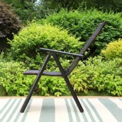 2pk Outdoor Wicker Dining Chairs With Aluminum Frame - Captiva Designs -Crosley Sales Store GUEST 44dda466 d13a 40c0 b316 12ae8edb5845