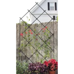 Achla Designs 95" Traditional Freestanding Lattice Iron Garden Trellis Graphite Powder Coat Finish 12 Achla Designs 95" Traditional Freestanding Lattice Iron Garden Trellis Graphite Powder Coat Finish -Crosley Sales Store GUEST 4cc849ce 5af8 43c7 978c 79be373982c1
