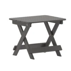 Emma And Oliver Portable Folding HDPE Adirondack Side Table For Indoor/Outdoor Use 25 Emma And Oliver Portable Folding HDPE Adirondack Side Table For Indoor/Outdoor Use -Crosley Sales Store GUEST 4ced9604 fc96 4ee5 9342 55e94856db4a