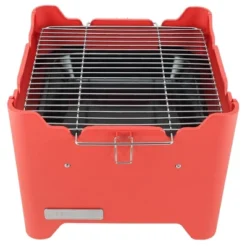 Permasteel Square Portable Charcoal Grill PG-40C10-RD - Red -Crosley Sales Store GUEST 501b5c4b fac5 437e 88c3 70ea25f73156