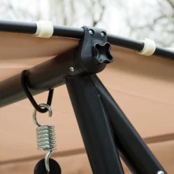 Outsunny 3 Seat Outdoor Free Standing Swing Bench Porch Swing With Stand, Comfortable Cushioned Fabric & Included Canopy 13 Outsunny 3 Seat Outdoor Free Standing Swing Bench Porch Swing With Stand, Comfortable Cushioned Fabric & Included Canopy -Crosley Sales Store GUEST 50f46d6e 4f84 45c9 bb80 6fc44cfbb0dc