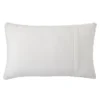 13"x21" Oversize Geometric Indoor/Outdoor Lumbar Throw Pillow White - Jaipur Living
