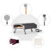 Captiva Designs E02GR011 Propane Gas Outdoor Pizza Oven - Black