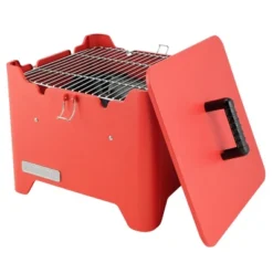 Permasteel Square Portable Charcoal Grill PG-40C10-RD - Red -Crosley Sales Store GUEST 5249527b 7d7c 49c5 93f9 7450f185fd2f