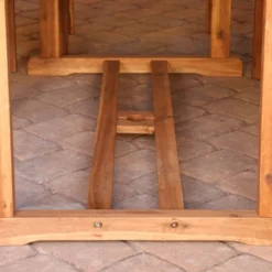 7pc Acacia Wood Patio Dining Set With Cushions - Saracina Home -Crosley Sales Store GUEST 52c811ae 9d20 45a0 bcd1 03466f9c6690