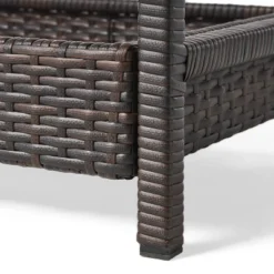 Savona Wicker Outdoor Serving Cart - Brown - Christopher Knight Home -Crosley Sales Store GUEST 53586886 689f 4592 9094 a8962a3a97f5