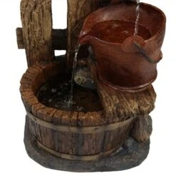 Sunnydaze Decor Sunnydaze 26"H Electric Polyresin Bluebird House And Buckets Outdoor Water Fountain -Crosley Sales Store GUEST 5358d604 d105 4b5a b002 af91f4f989b0