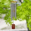 Woodstock Wind Chimes Signature Collection, Amazing Grace Chime, 28'' Stained Glass Wind Chime AGS
