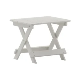Emma And Oliver Portable Folding HDPE Adirondack Side Table For Indoor/Outdoor Use 27 Emma And Oliver Portable Folding HDPE Adirondack Side Table For Indoor/Outdoor Use -Crosley Sales Store GUEST 54d313e3 813c 4a3a be87 c49c4b4306ef