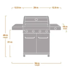 4-Burner Propane Stainless Steel Gas Grill With ClearView Lid Model 41847NG - Monument Grills -Crosley Sales Store GUEST 54daaf46 c9f1 4374 9be1 2dcf8602f4e8