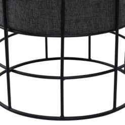 Metal Fabric Patio Garden Stool - Olivia & May -Crosley Sales Store GUEST 55962290 da72 4c30 b348 4168920e30af