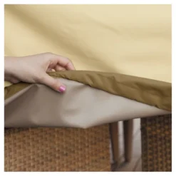 Veranda Square Patio Table And Chair Set Cover - Light Pebble - Classic Accessories -Crosley Sales Store GUEST 5682f58f 2947 4655 9bd1 d9b327f7655c