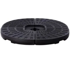 Costway 4 Plate Patio Offset Umbrella Base Stand Weights Sand/Water Filled Base -Crosley Sales Store GUEST 5aa0722e aa39 4fe6 9bb9 67b05f1ae58e