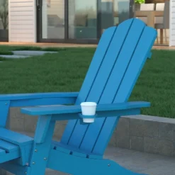 Emma And Oliver Set Of 2 Adirondack Chairs With Cup Holders And Pull Out Ottoman, All-Weather HDPE Indoor/Outdoor Lounge Chairs 17 Emma And Oliver Set Of 2 Adirondack Chairs With Cup Holders And Pull Out Ottoman, All-Weather HDPE Indoor/Outdoor Lounge Chairs -Crosley Sales Store GUEST 5c1822f5 2206 43ea 8e35 d7a7036dbbb9