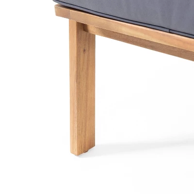 Panama 4pc Acacia Wood Patio Chair Set - Teak Finish - Christopher Knight Home 9 Panama 4pc Acacia Wood Patio Chair Set - Teak Finish - Christopher Knight Home - Image 9