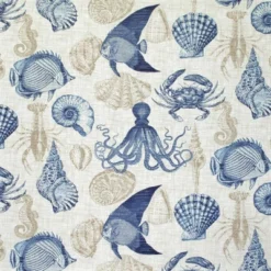 Outdoor Square Edge Seat Cushion - Sealife - Pillow Perfect -Crosley Sales Store GUEST 5cdc0e6b 1a9d 4deb 9a67 a1ade838ae98