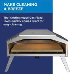 Westinghouse Gas-Powered Artisan Outdoor Pizza Oven - Stainless Steel Portable Pizza Ovens -Crosley Sales Store GUEST 5d4a0123 016c 4a5c b3a9 f91bcd68e05d