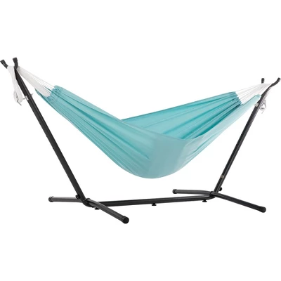 Vivere 59" X 87" Polyester Hammock With Stand 3 Vivere 59" X 87" Polyester Hammock With Stand - Image 3