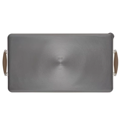 Anolon Advanced Home 10"x18" Double Burner Griddle Bronze 8 Anolon Advanced Home 10"x18" Double Burner Griddle Bronze - Image 8