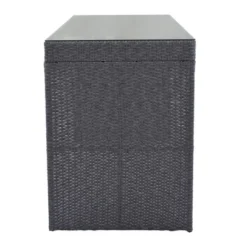 5pc Outdoor Rattan Bar Set With Stools & Cushions- Gray - WELLFOR -Crosley Sales Store GUEST 5f3762b0 b93b 4958 88d7 70d8d6798620