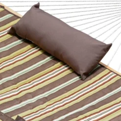 Outdoor Hammock And Stand Set - Beige/Brown/Off-White Stripe -Crosley Sales Store GUEST 5fd6c897 51ab 4e6a 89fb 2b861c0d6689