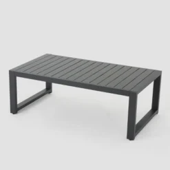 Navan 6pc Aluminum Sofa Set - Black/Dark Gray - Christopher Knight Home 9 Navan 6pc Aluminum Sofa Set - Black/Dark Gray - Christopher Knight Home -Crosley Sales Store GUEST 616375d4 65d1 4f28 a238 7fd89d9ca0b1