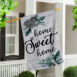 Evergreen Home Sweet Home Eucalyptus Burlap House Flag 28 X 44 Inches Outdoor Decor For Homes And Gardens -Crosley Sales Store GUEST 6287287d 4506 492b ae12 cc434633f04f