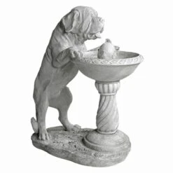 Design Toscano Quenching A Big Thirst Sculptural Fountain - Gray -Crosley Sales Store GUEST 62e9daa8 d9bd 4c29 bcb7 76685a93c1c1
